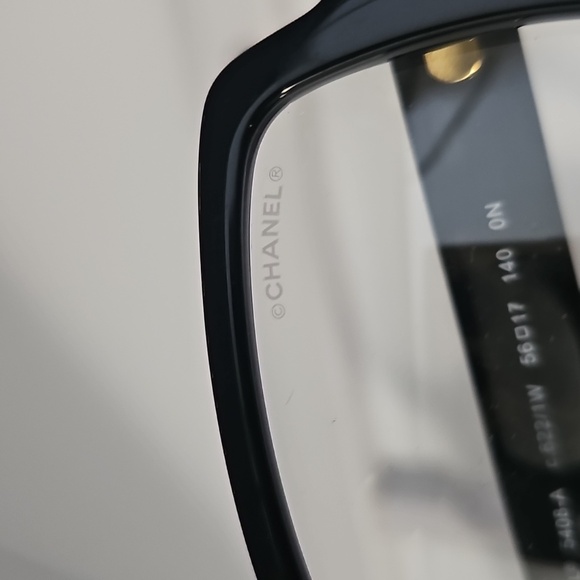 Chanel Black eyeglasses Frames RX optical CH5408a c622 High bridge Blue light - Picture 16 of 16